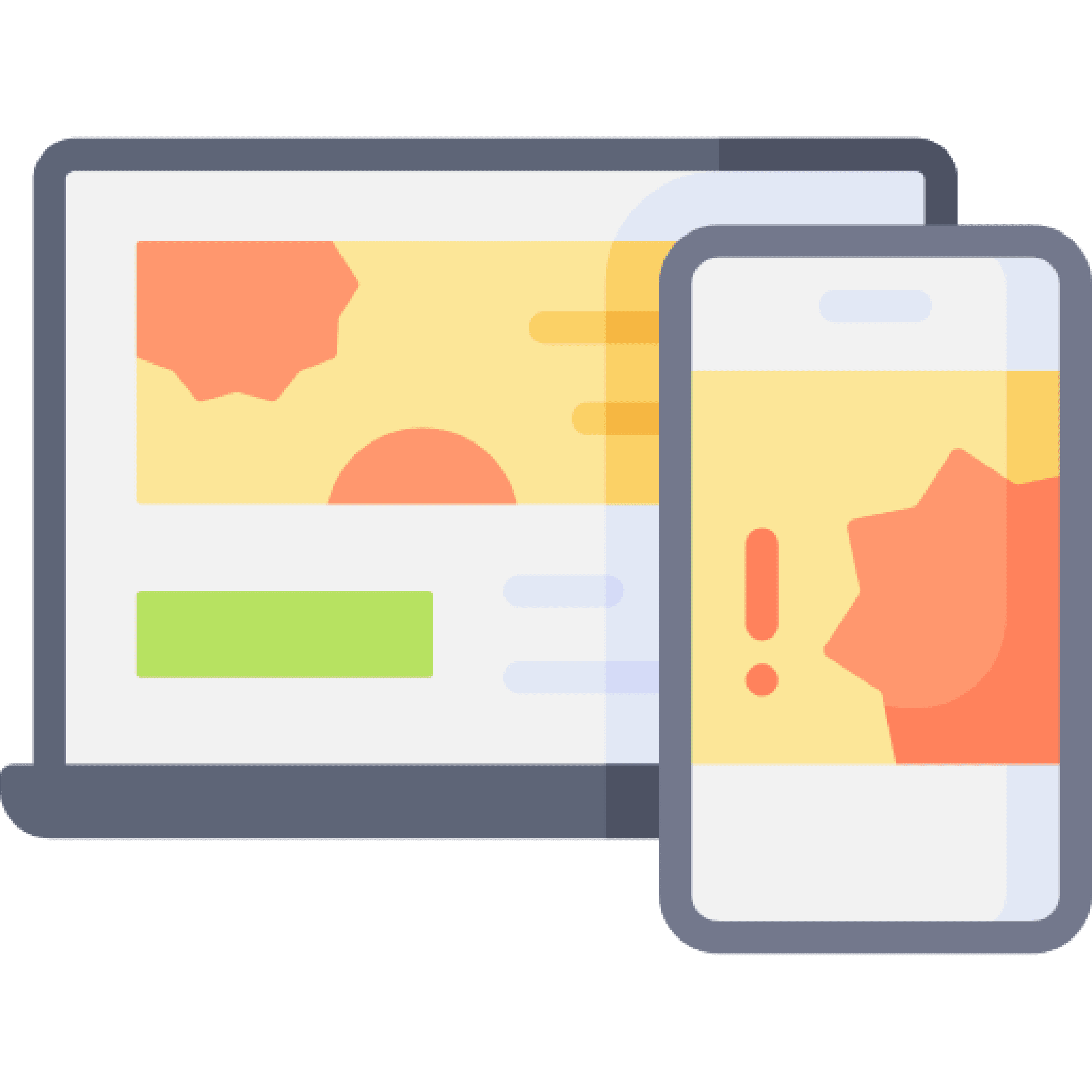 Modern & Responsive UI